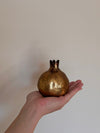 Distressed Gold Pomegranate