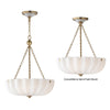 Bundt Medium Pendant / Semi-Flush Mount