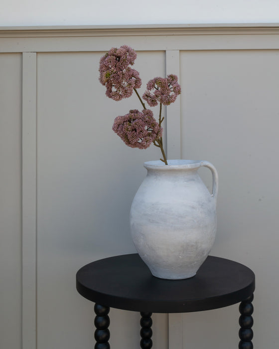 Rhodes Pitcher - Cream