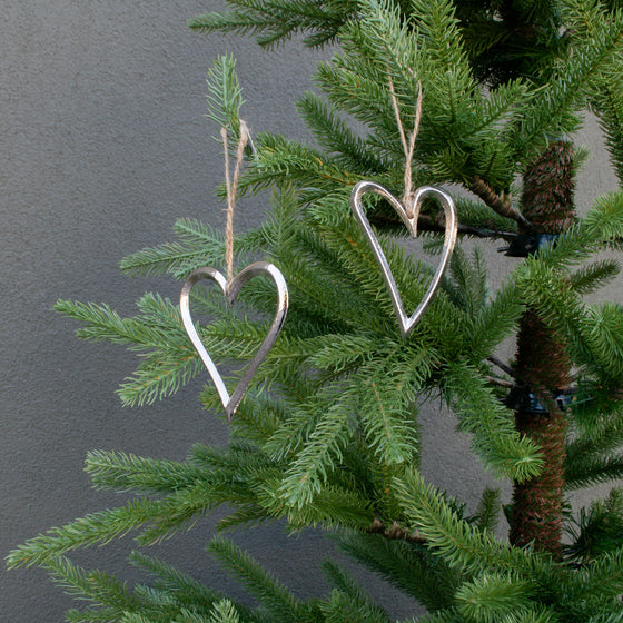 Christmas Heart Ornament