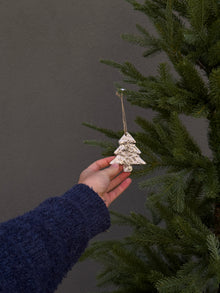  Silver Tree Ornament
