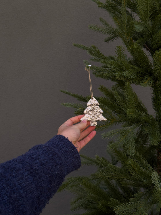Silver Tree Ornament