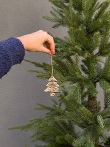  Gold Tree Ornament