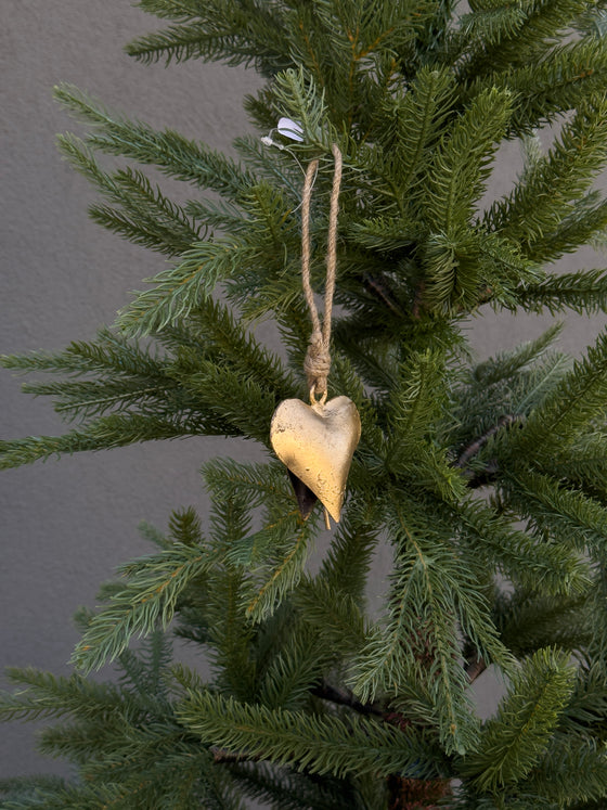 Gold Heart Ornament