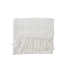  Honeycomb Hand Towel - White