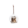 4" House Globe Ornament