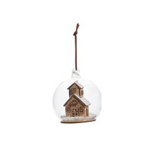  4" Chapel Globe Ornament