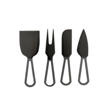  Matte Black Cheese Knives