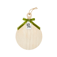  Round Natural Wood Board