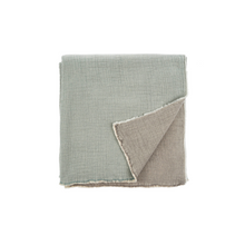  Madeira Double Sided Bed Blanket - Sky Grey