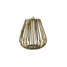  Teardrop Lantern - Brushed Metal