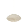 Lina Linen Large Pendant - Ivory