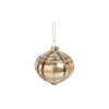 Check Glass Ornament - Onion