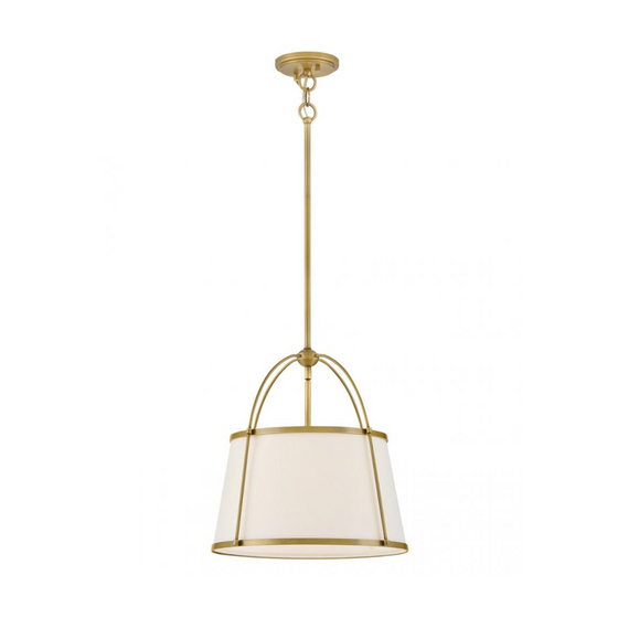 Clarke Medium Fabric Pendant