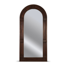  Brown Full Length Arch Mirror