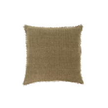  Lina Linen Pillow - Kelp