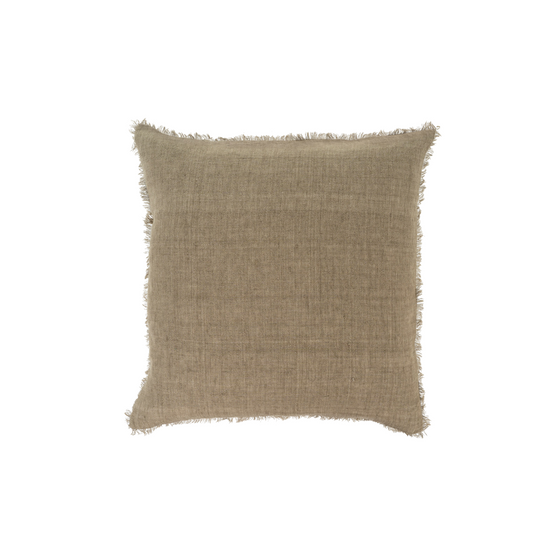 Lina Linen Pillow - Mink