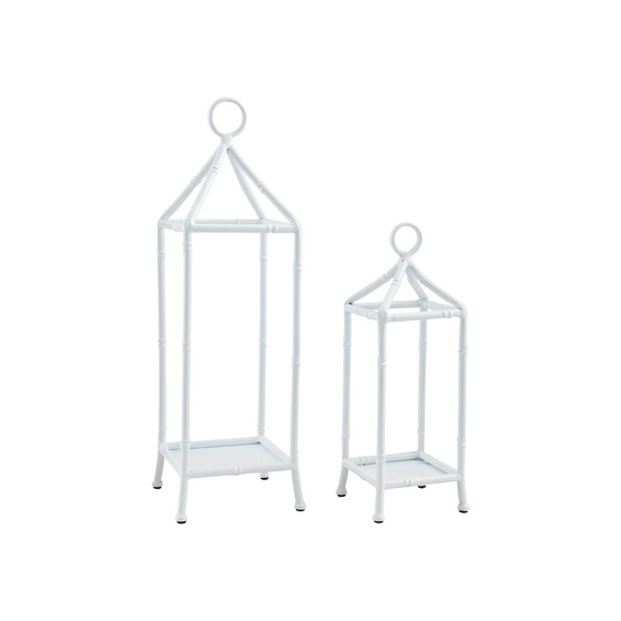 White Bamboo Lanterns