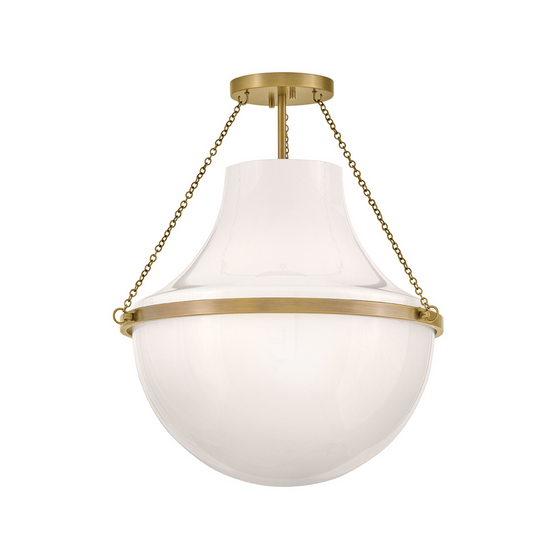 Collins Large Semi Flushmount