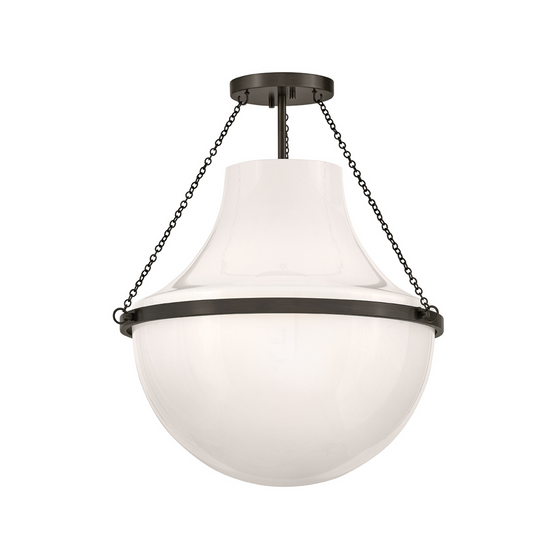 Collins Large Semi Flushmount