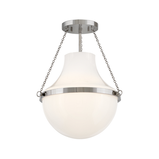 Collins Medium Semi Flushmount