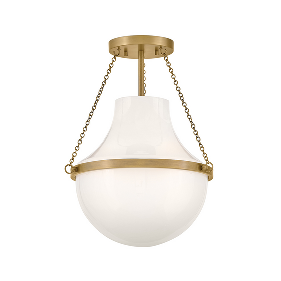 Collins Medium Semi Flushmount