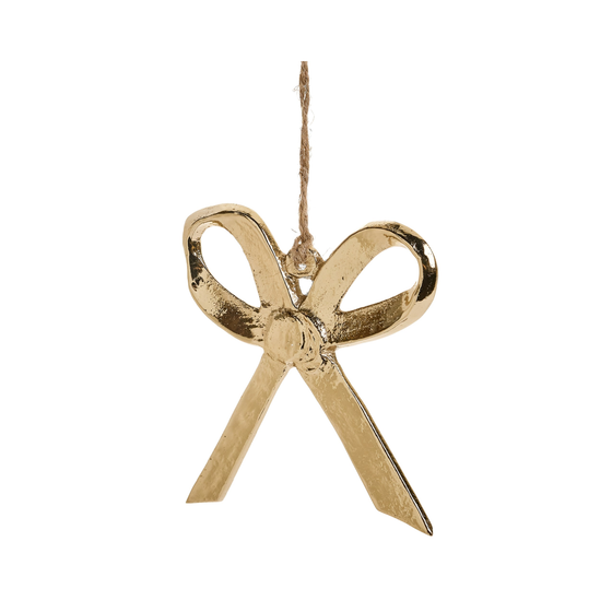 Gold Bow Ornament