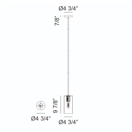 Lincoln Short Pendant