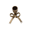 Iron Bow Candle Holder