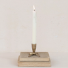 Iron Bow Candle Holder