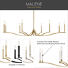 Malene 2-Tier Chandelier