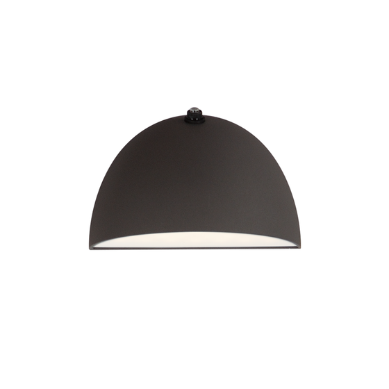 Pathfinder Round Outdoor Wall Sconce - Dusk to Dawn