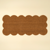 Scalloped Coir Doormat