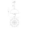 Crosby Large Pendant