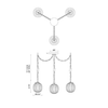 Cherise Small Multi-Pendant