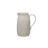 White Stoneware Pitcher - Large
