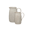 White Stoneware Pitcher - Large