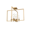 Carisbrooke Large Semi-Flush Mount