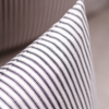 Black Ticking 24" Pillow