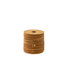 Narrow Velvet Ribbon on Spool - Latte