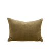 Vera Velvet Pillow - Olive