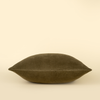 Vera Velvet Pillow - Olive