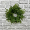 Fresh Touch Northern White Cedar Candle Wreath