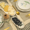 Painted Petals Oval Plate