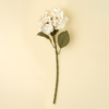 Hydrangea Floral Stem - White