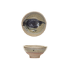 Round Stoneware Dish - Bird