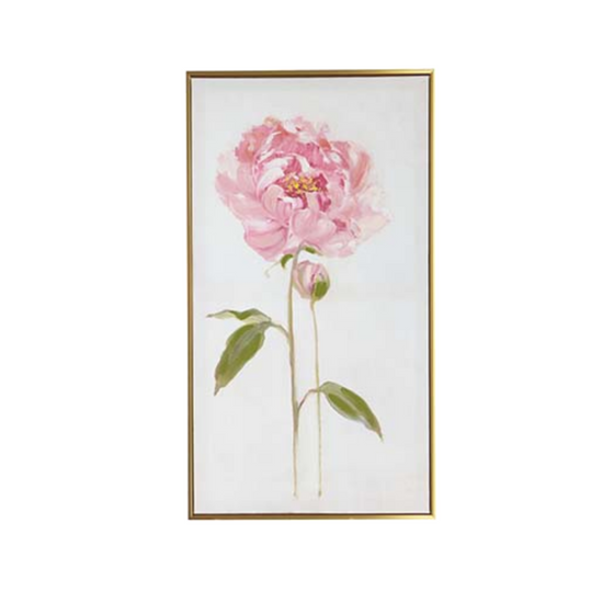 Flower Print Canvas