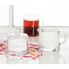 Clear Glass Milk Jug