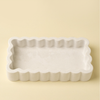 Scalloped Jewelry Plate - Rectangle