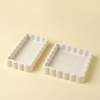 Scalloped Jewelry Plate - Rectangle